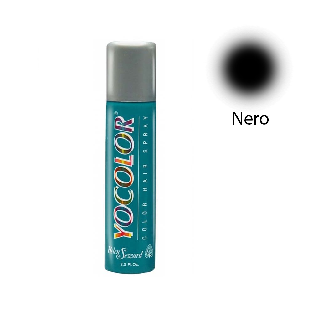 Helen Seward Yocolor Lacca Spray Colorata Per Capelli Nero 75ml