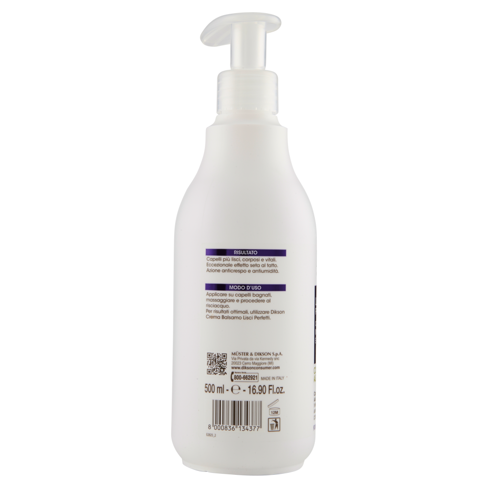 MUSTER & DIKSON Shampoo capelli lisci perfetti 500ml