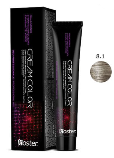 KOSTER CREAM COLOR BIONDO CHIARO CENERE 8.1 -100ML