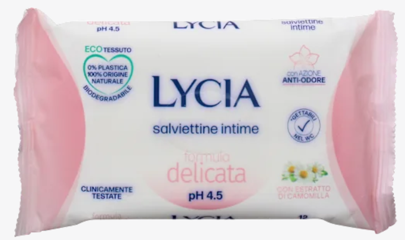 LYCIA - SALVIETTINE INTIME LENITIVE