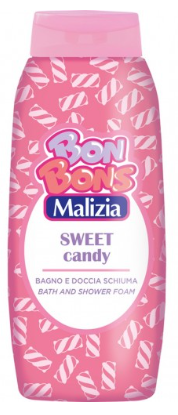 Malizia Bon Bons Bagno E Docciaschiuma Sweet Candy 500 Ml