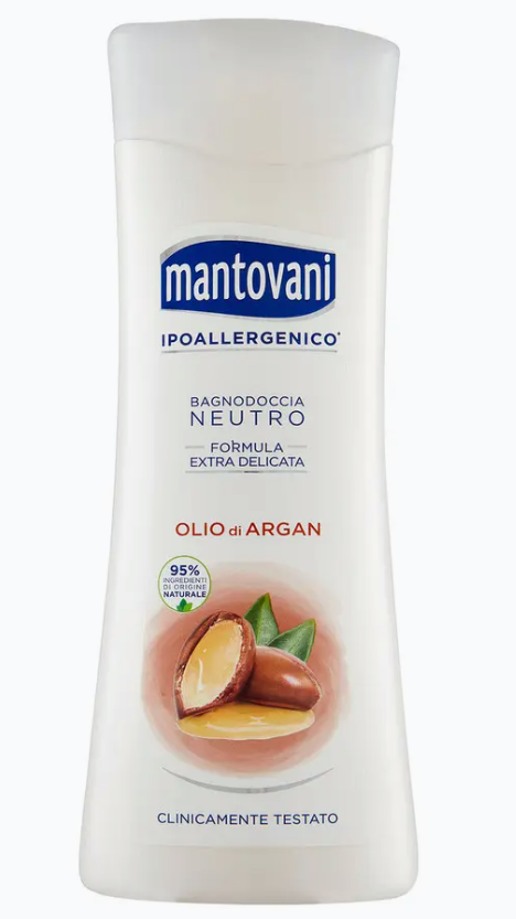 MANTOVANI - BAGNOSCHIUMA ALL'OLIO DI ARGAN