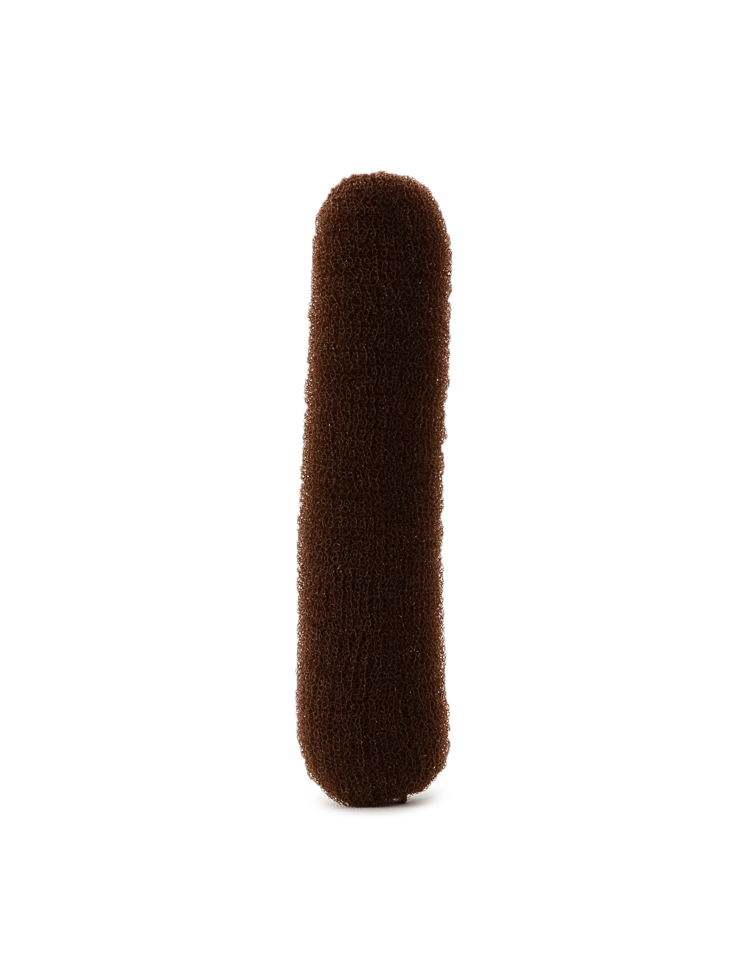 Chignon crespo con Bottone 200mm Marrone