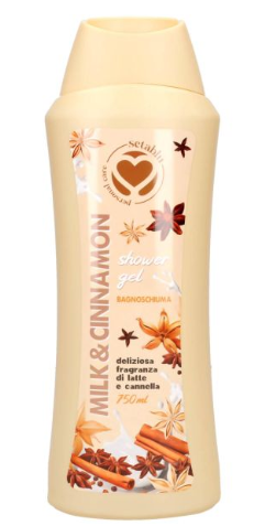 BAGNOSCHIUMA MILK AND CINNAMON SETABLU 750ML SKU 145233