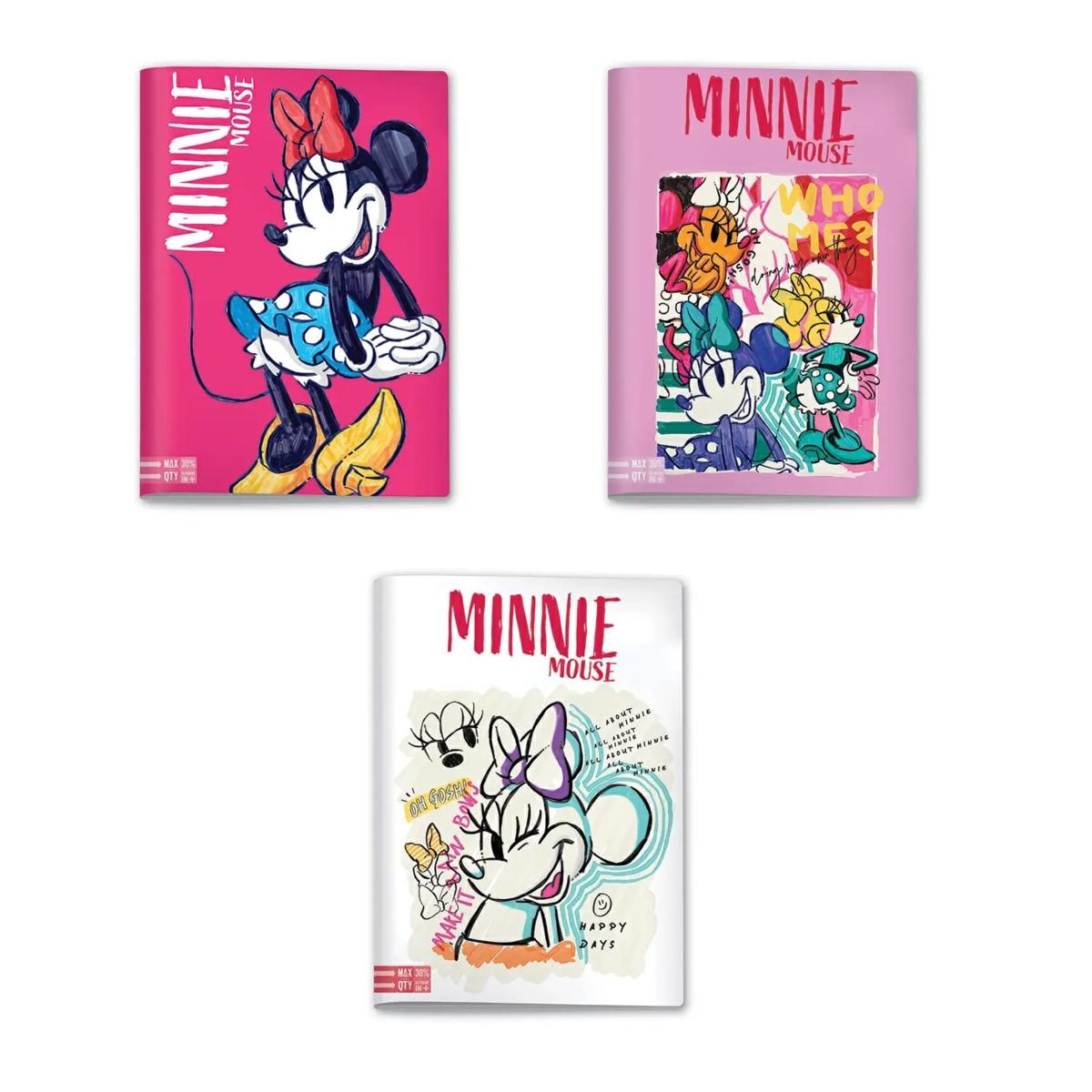 QUADERNO MAXI SEVEN MINNIE RIGATURA C ( RIGO CON MARGINI )