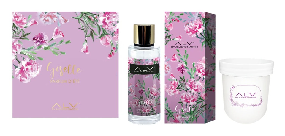 Alviero Martini Parfum d'Été Giselle - Cofanetto Profumato 200 ml + Crema Corpo 300 ml