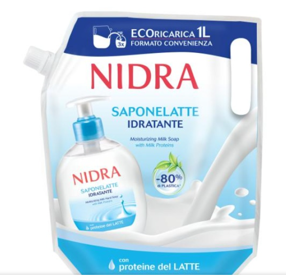 NIDRA - SAPONELATTE IDRATANTE IN BUSTA