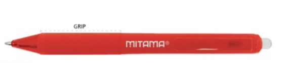 Penne Mitama Goody Scatto Cancellabile Rossa