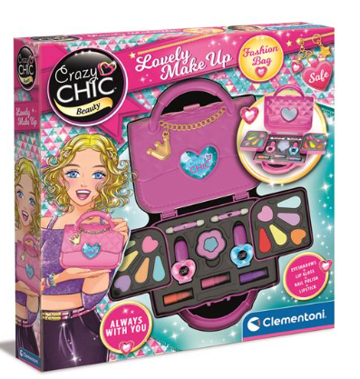 CLEMENTONI Bambina Giochi Creativi Crazy Chic - Trousse Lovely Make Up