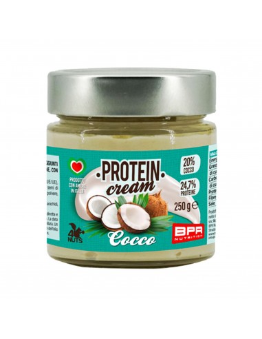 CREMA SPALMABILE PROTEICA AL COCCO 250 GR