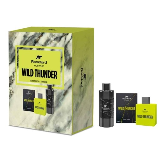 Cofanetto Rockford Wildthunder Edt 100ml e Shower Gel