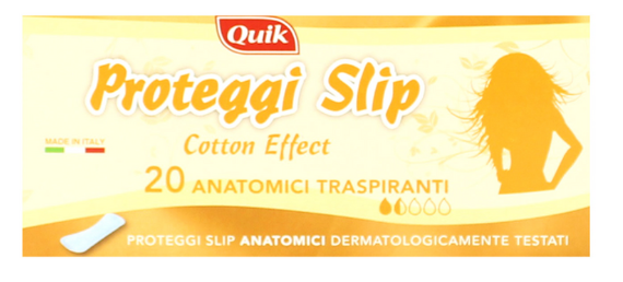 ASSORBENTI SALVASLIP QUIK 20 PEZZI ANATOMICO DISTESO
