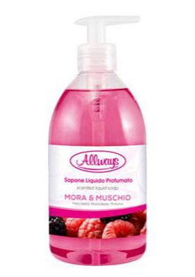 Allways Dolce Schiuma Sapone Mora e Muschio - 1 Litro