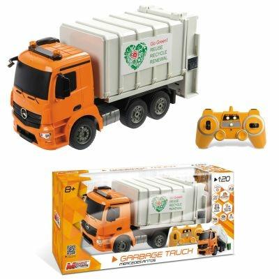 MONDO MOTORS - MERCEDES CAMION SPAZZATURA + RADIOCOMANDO