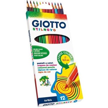 GIOTTO - PASTELLI STILNOVO 12 PEZZI