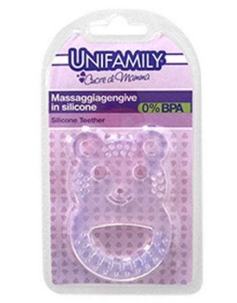 UNIFAMILY - MASSAGGIA GENGIVE IN SILICONE ORSETTO