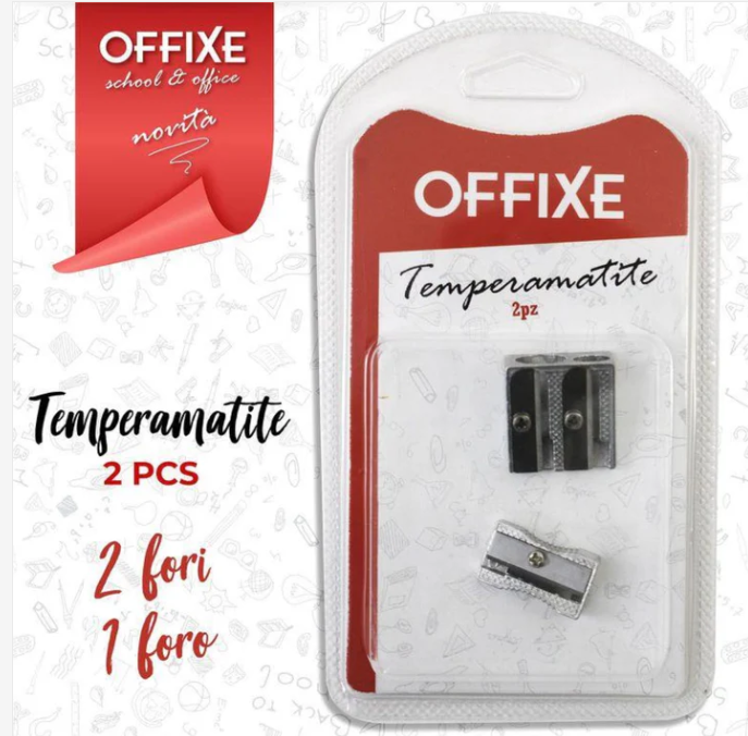 Temperamatite Metallo 2pz.30308