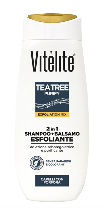 VITELITE - 2 IN 1 PURIFICANTE CITRUS REBANCE SHAMPoO+BALSAMO 250ML CON 0% PARABENI