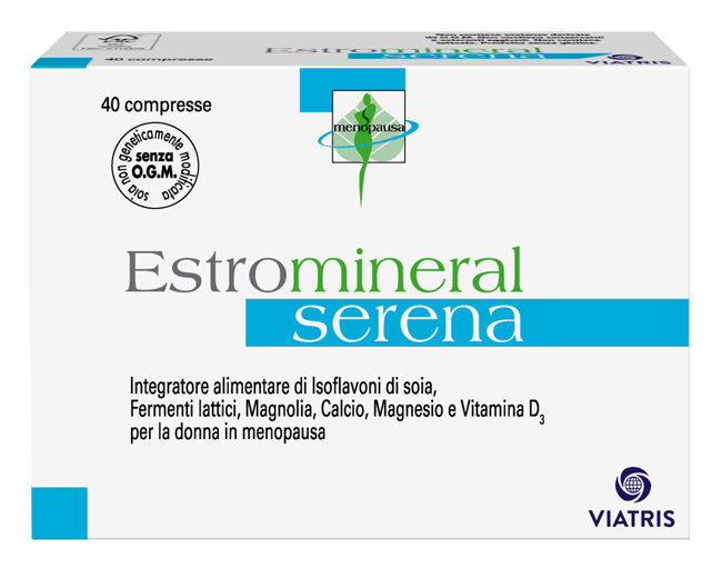 ESTROMINERAL SERENA INTEGRATORE ALIMENTARE 40 COMPRESSE
