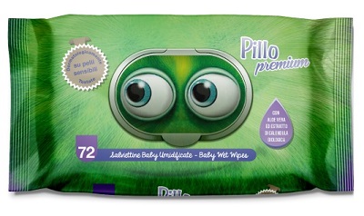 PILLO Srl Pillo Salviette igienizzanti per bambini 72 pezzi