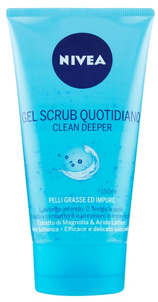 NIVEA - CLEAN DEEPER GEL SCRUB QUOTIDIANO