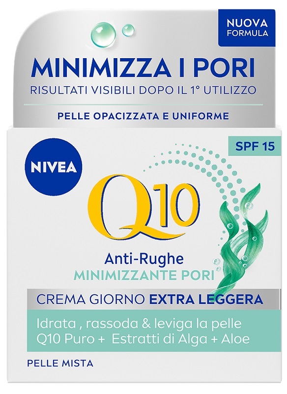Nivea Q10 Anti-rughe Minimizzante Pori Crema Giorno Spf15 50ml