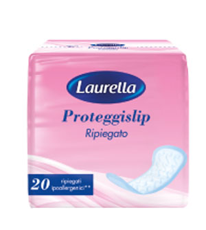 LAURELLA - PROTEGGISLIP RIPIEGATO IPOALLERGENICI , 20 PEZZI