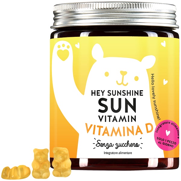 Hey Sunshine Sun Vitamins Mit D Sugarfree 45 Caramelle Gommose
