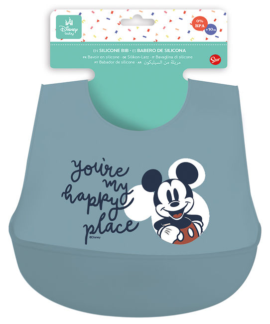 BAVAGLINO IN SILICONE MICKEY