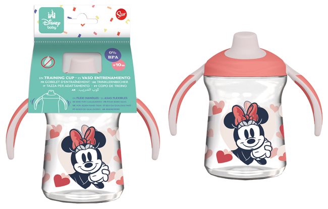 BICCHIERE MINNIE CON BECCUCCIO