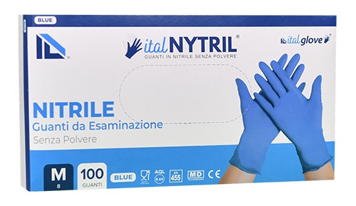 ITALNYTRYL - GUANTI BLU TAGLIA M