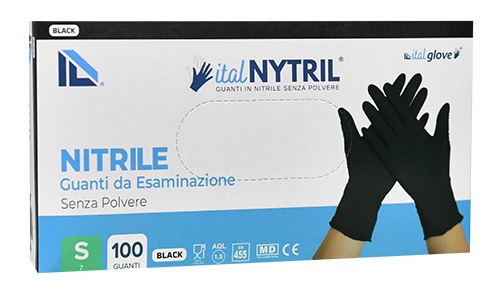 Italglove Italnytril Blk S100p