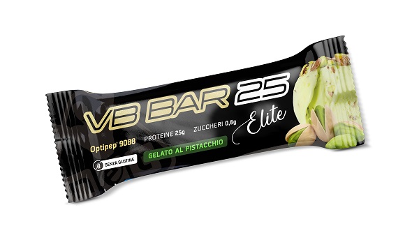 NET - VB BAR 25 ELITE, BARRETTA PROTEICA GELATO AL PISTACCHIO