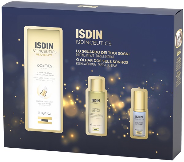 ISDINCEUTICS PACK SGUARDO LUMINOSO 1 GEL 15g + 1 DETERGENTE 27ml + 1 SIERO 5ml