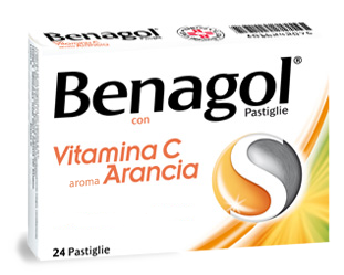 Benagol Vitamina C 24 pastiglie Arancia